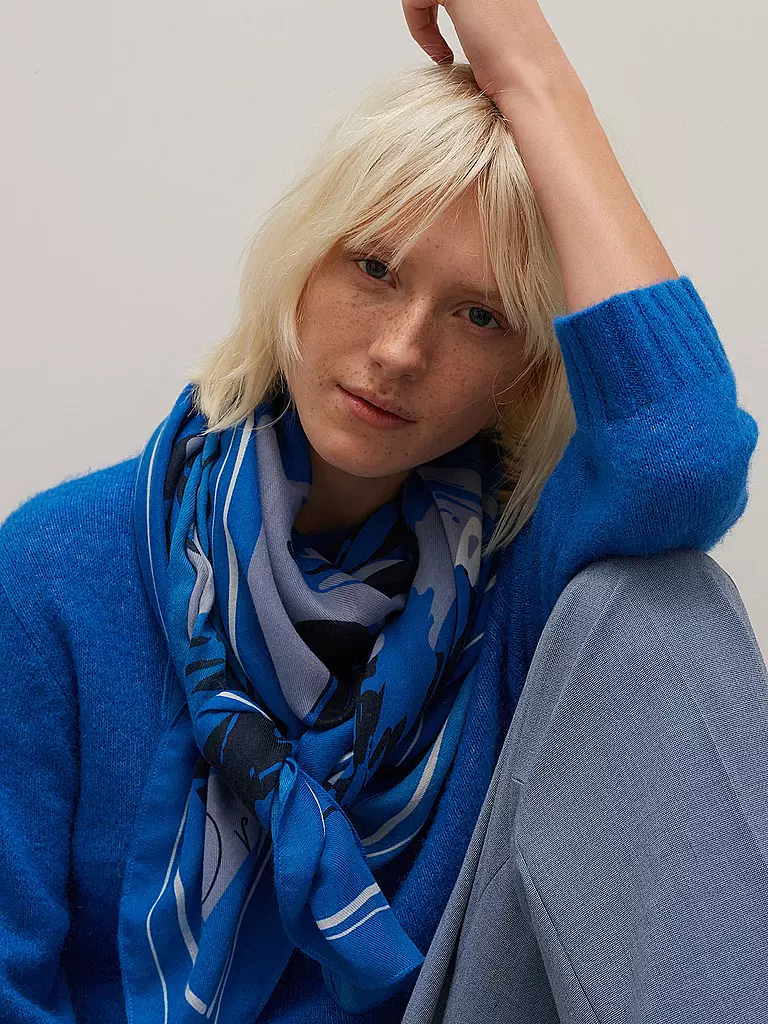 OPUS | Tuch AVISI SCARF | blau