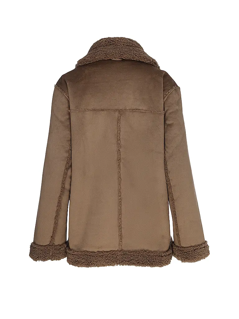 OPUS | Wendejacke in Felloptik HENOLA | braun