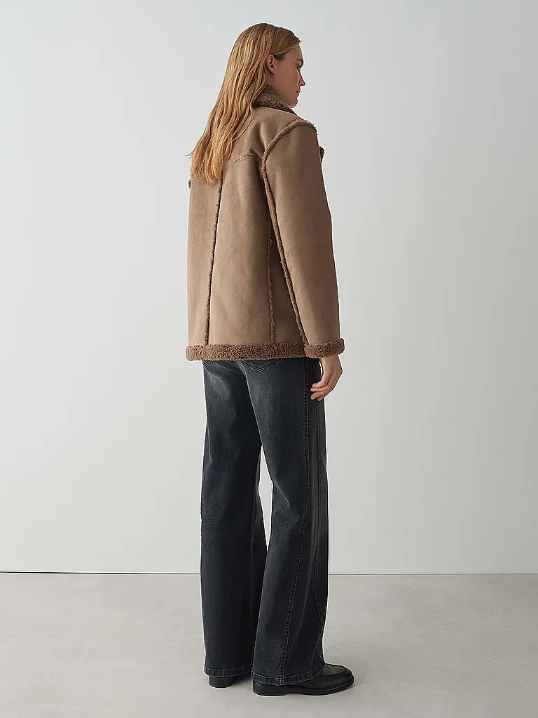 OPUS | Wendejacke in Felloptik HENOLA | braun