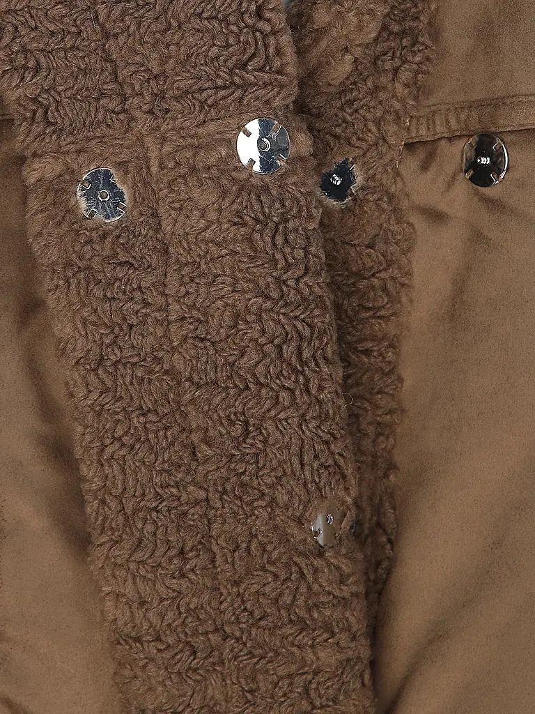 OPUS | Wendejacke in Felloptik HENOLA | braun