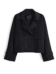 OPUS | Wolljacke HAILI | Schwarz