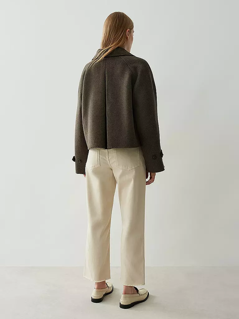 OPUS | Wolljacke HAILI | braun