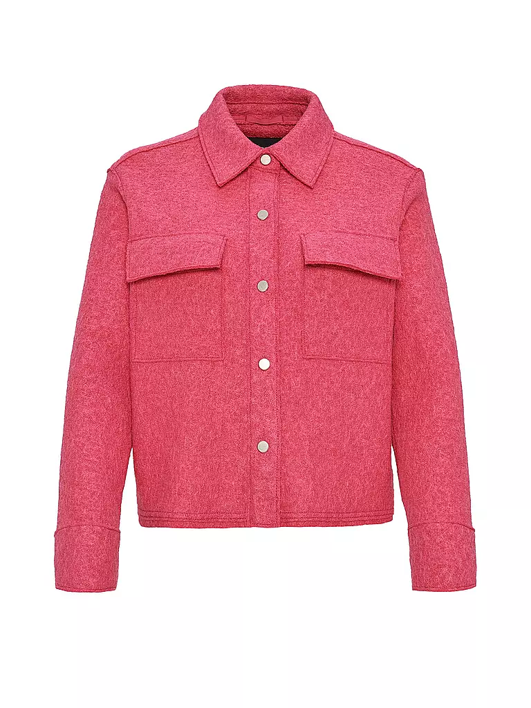 OPUS | Wolljacke JAVENNE | pink