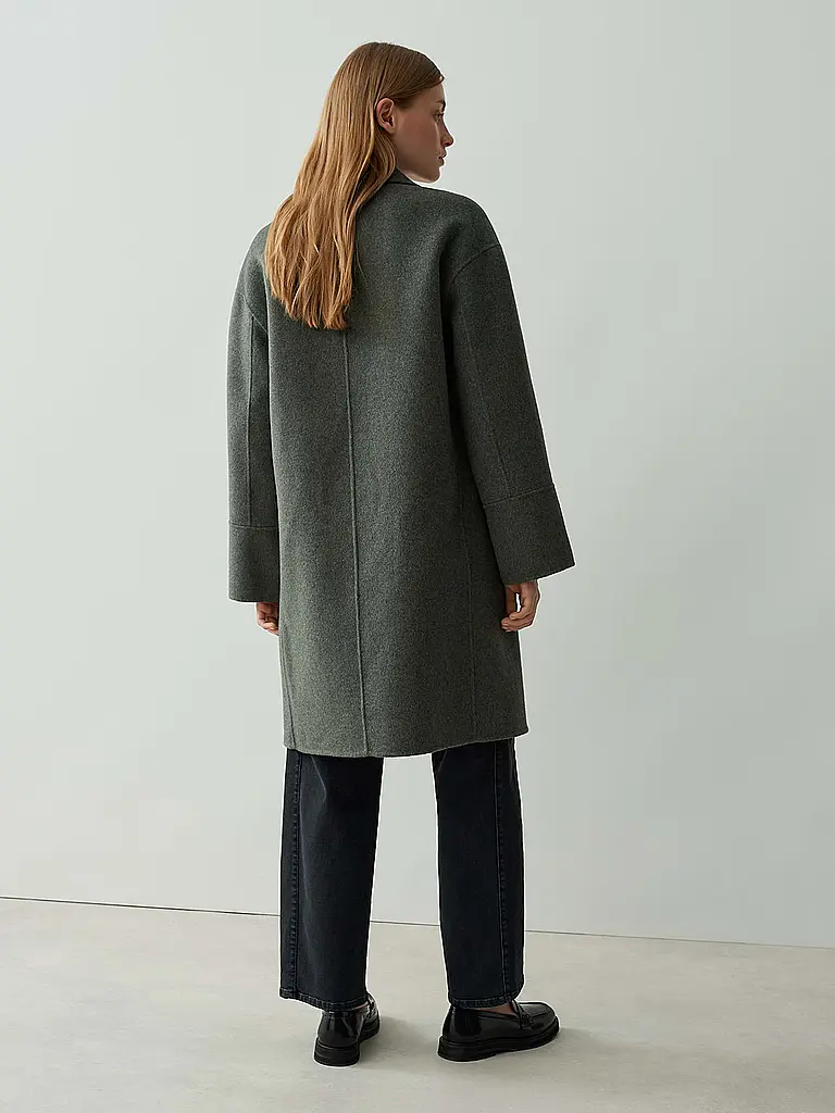 OPUS | Wollmantel HAVILDA | grau