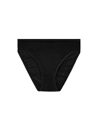 ORGANIC BASICS | Slip CORE RIB HIGH-LEG BRIEFS black