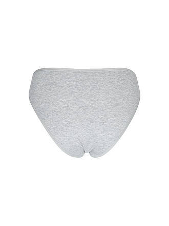 ORGANIC BASICS | Slip CORE RIB HIGH-LEG BRIEFS grey melange 