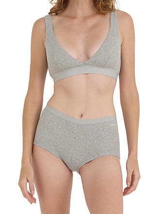 ORGANIC BASICS | Pants CORE RIB grey melange