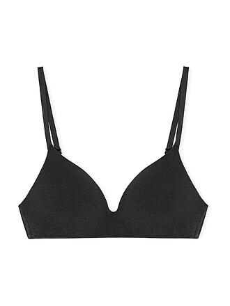 ORGANIC BASICS | BH ohne Bügel WIRELESS PLUNGE BRA black 