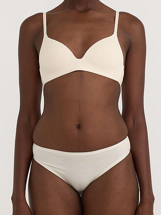 ORGANIC BASICS | BH ohne Bügel WIRELESS PLUNGE BRA soft vanilla 