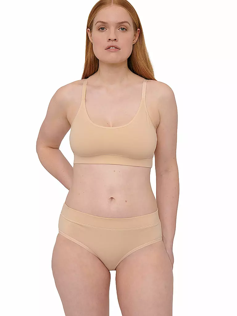 ORGANIC BASICS | Slips 2-er Pkg. oak | beige