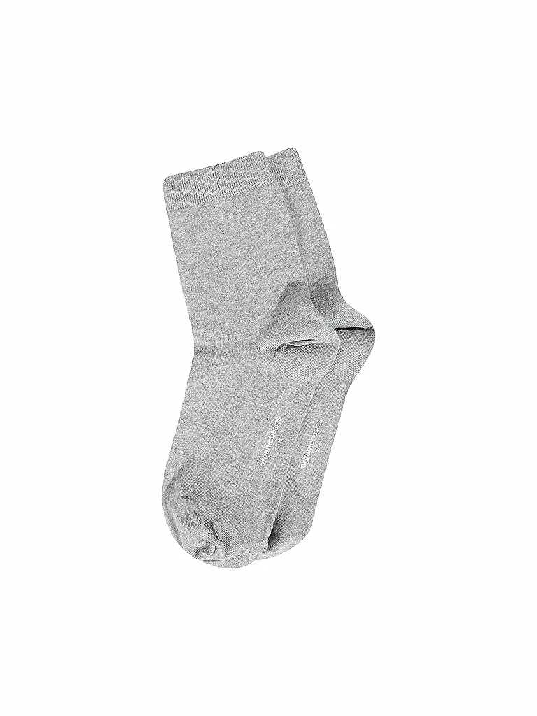 ORGANIC BASICS | Socken 2er Pkg grey melange | grau