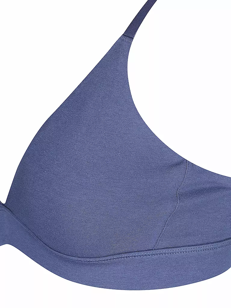 ORGANIC BASICS | Triangle BH gefüttert cobalt | blau