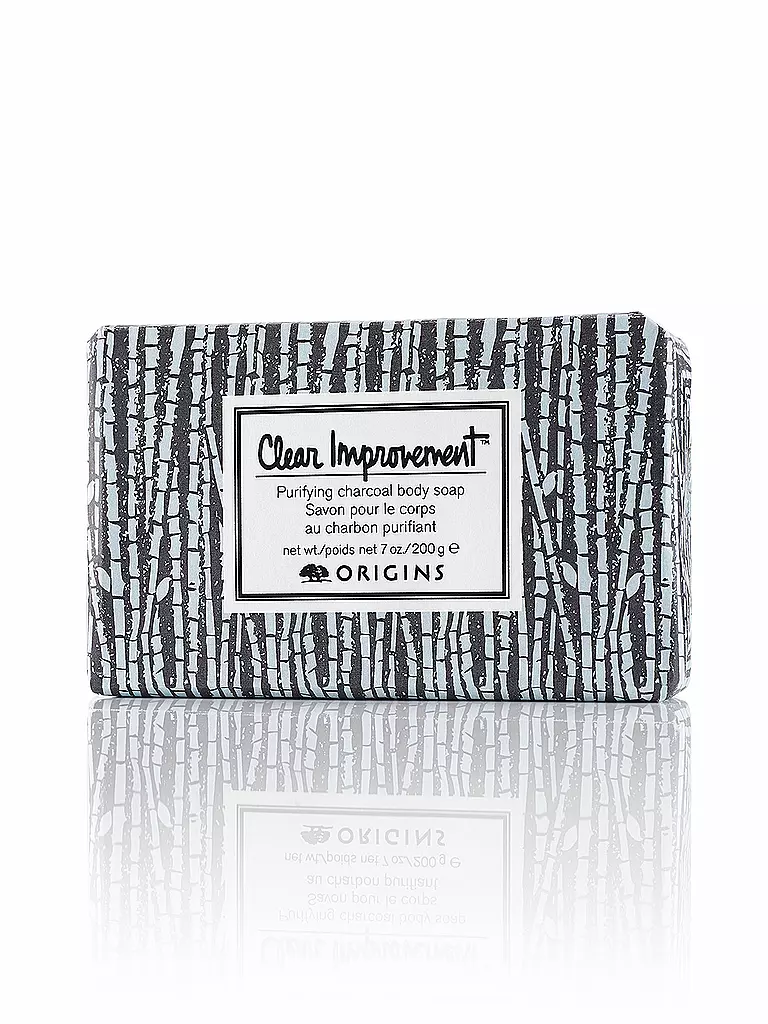 ORIGINS | Clear Improvement™ Purifying Charcoal Bar Soap 200g | keine Farbe