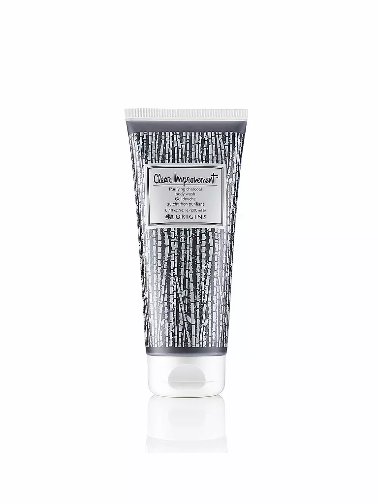 ORIGINS | Clear Improvement™ Purifying Charcoal Body Wash 200ml | transparent