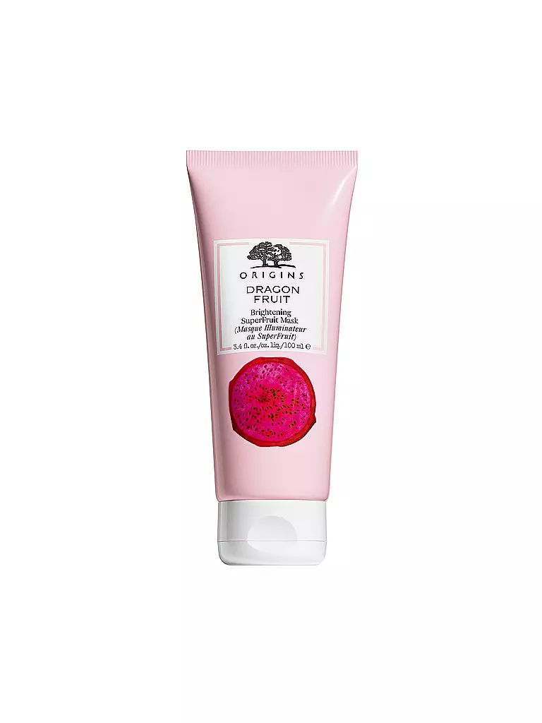 ORIGINS | Dragon Fruit Brightening SuperFruit Mask 100ml | transparent