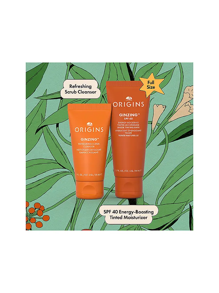 ORIGINS | Geschenkset - GINZING™ Protect & Glow 50ml/30ml | keine Farbe
