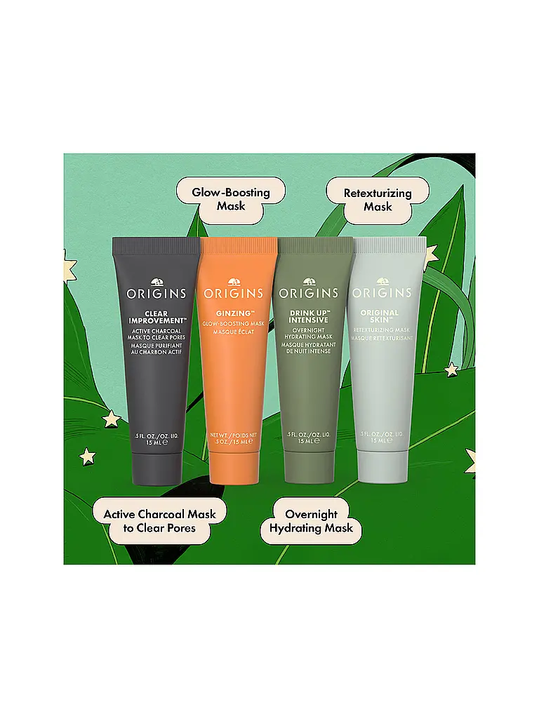 ORIGINS | Geschenkset - MULTI-MASKERS Set 4x15ml | keine Farbe