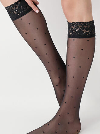 OROBLU | Kniestrümpfe SWEETIE black