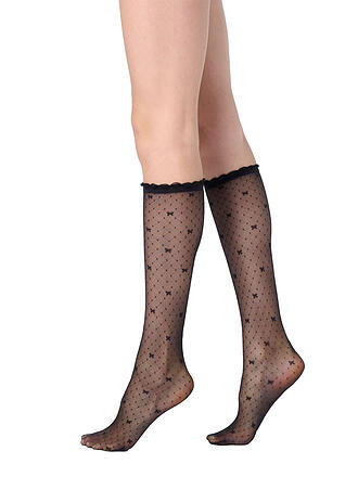 OROBLU | Kniestrümpfe 20 DEN GRACEFUL black