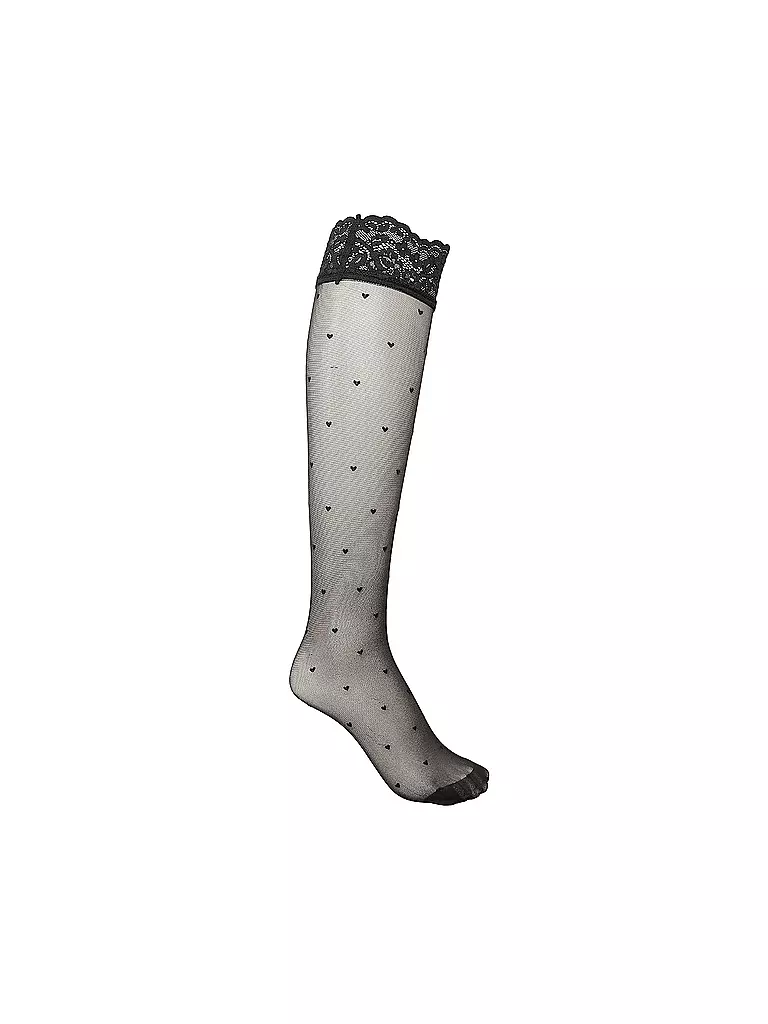 OROBLU | Kniestrümpfe SWEETIE black | schwarz