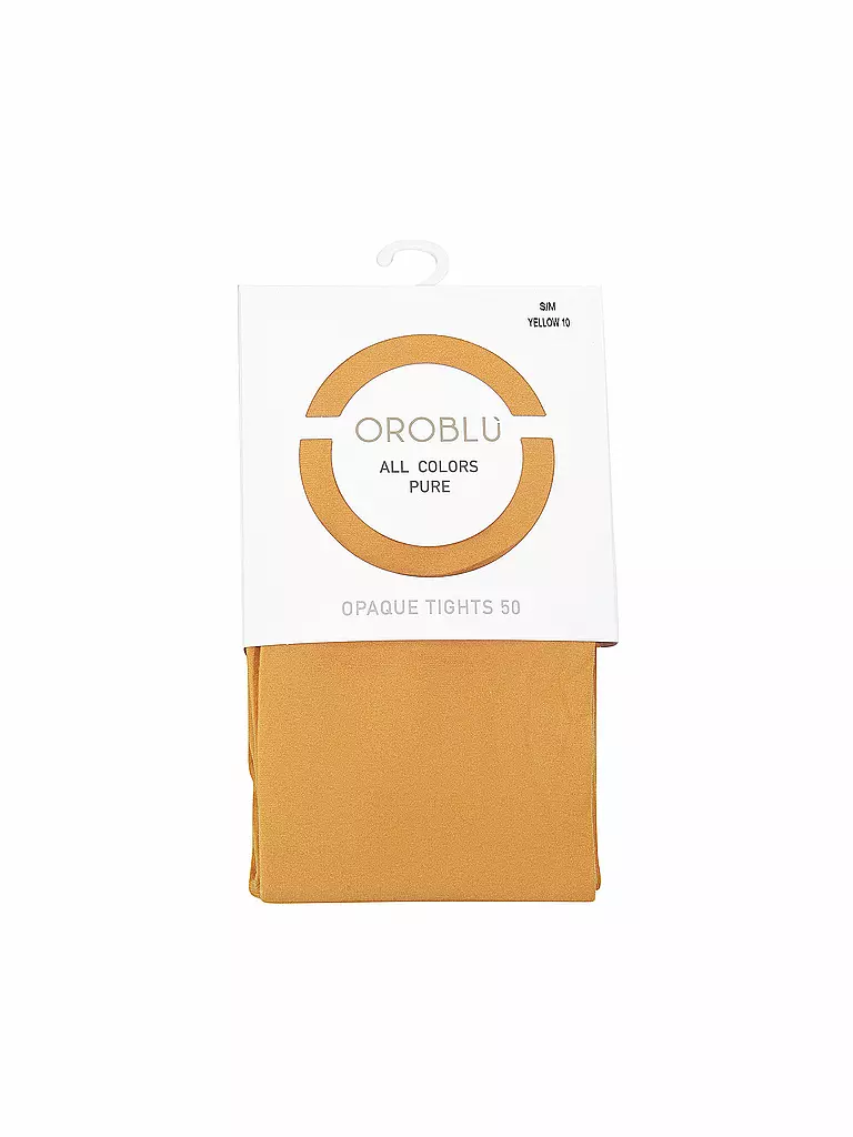 OROBLU | Strumpfhose "All Colors" 50 DEN ( 10 Yellow ) | gelb