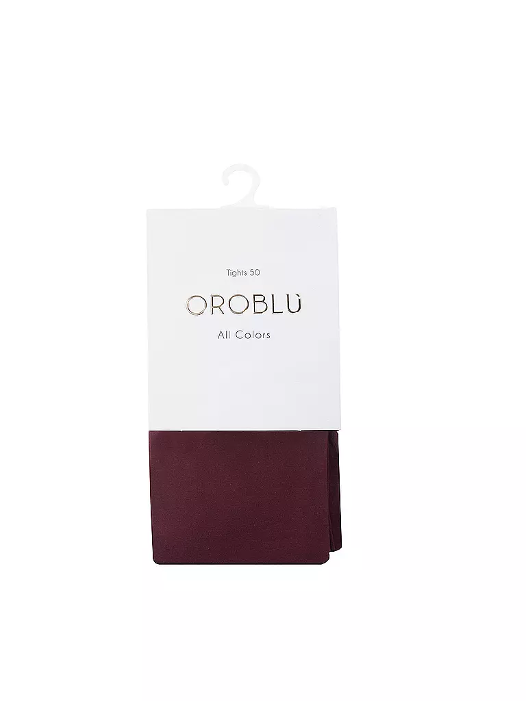 OROBLU | Strumpfhose All Colors 50 DEN Bordeaux | rot