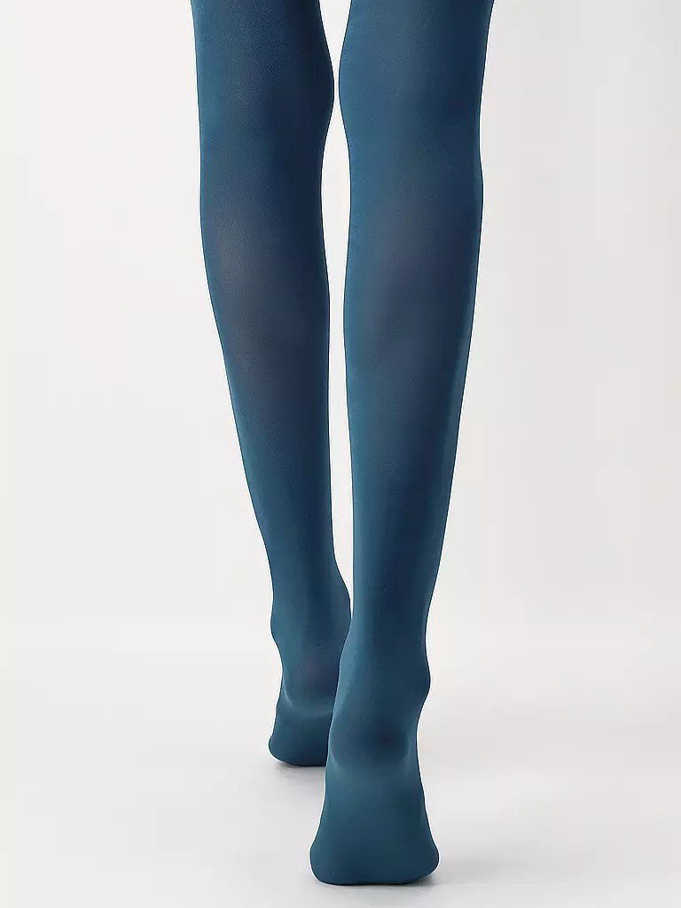 OROBLU | Strumpfhose ALL COLORS 50 Den cobalt 16 | dunkelrot