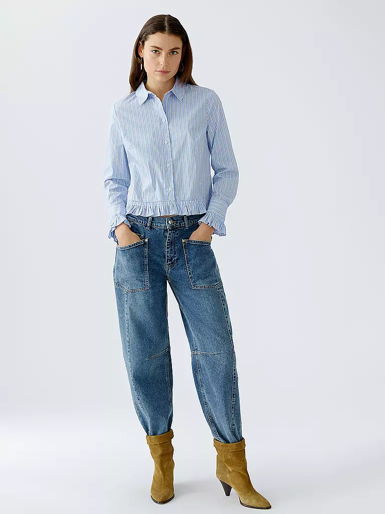 OUÍ | Bluse  | hellblau