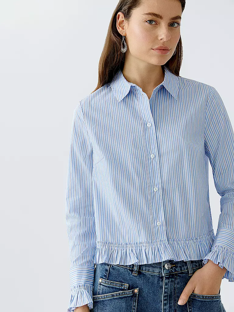 OUÍ | Bluse  | hellblau