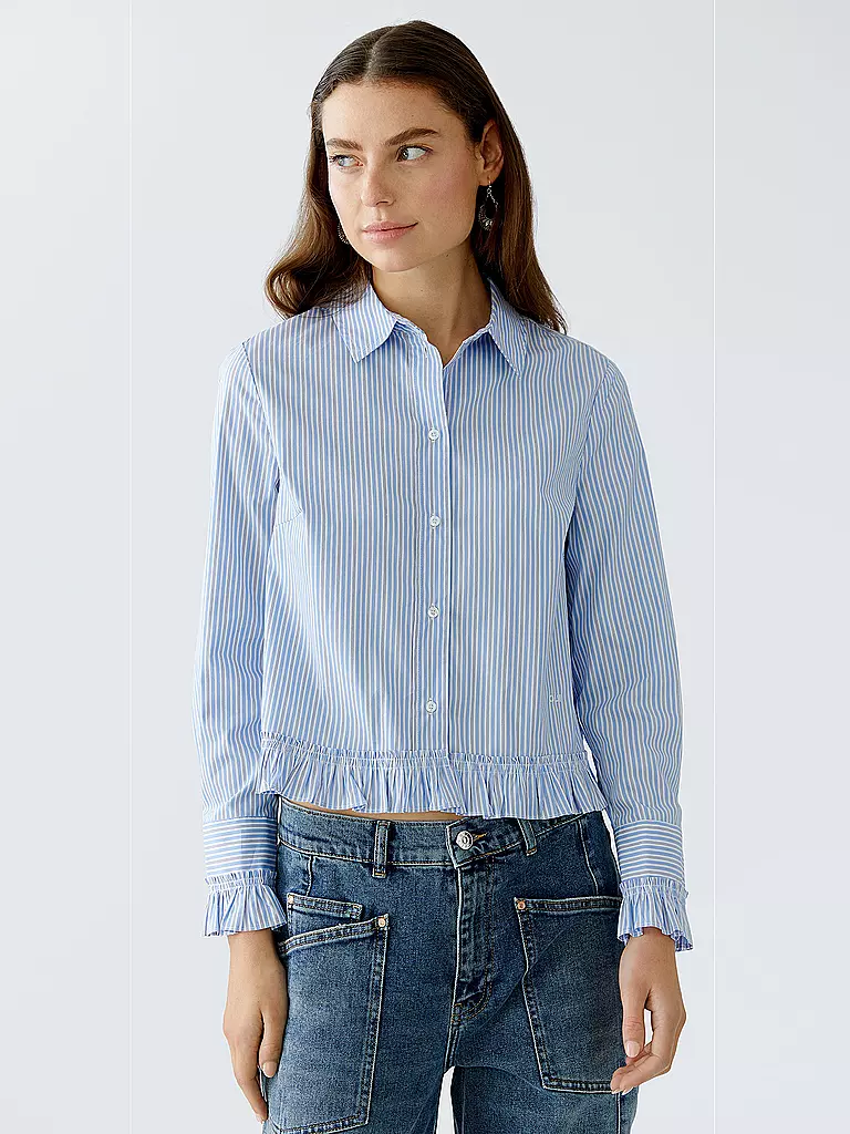 OUÍ | Bluse  | hellblau