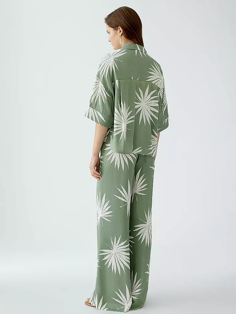 OUÍ | Bluse | olive