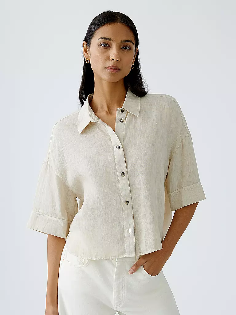 OUÍ | Bluse | olive