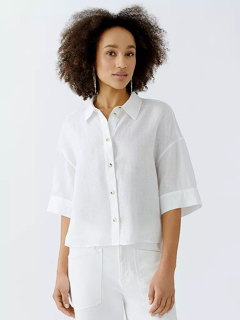 OUÍ | Bluse | creme