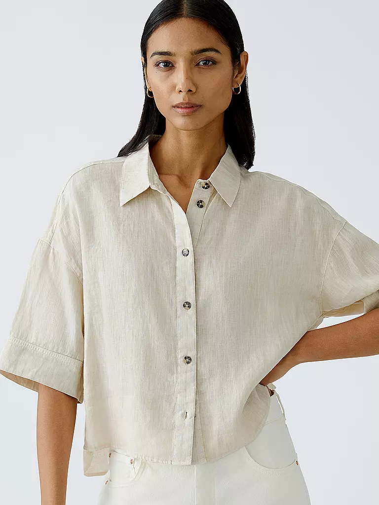 OUÍ | Bluse | olive