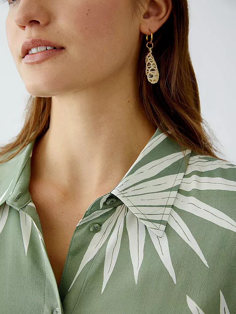 OUÍ | Bluse | olive