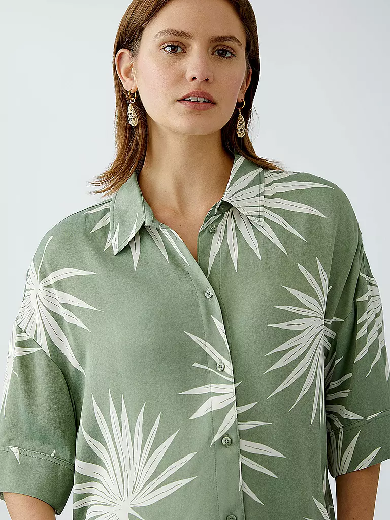 OUÍ | Bluse | olive