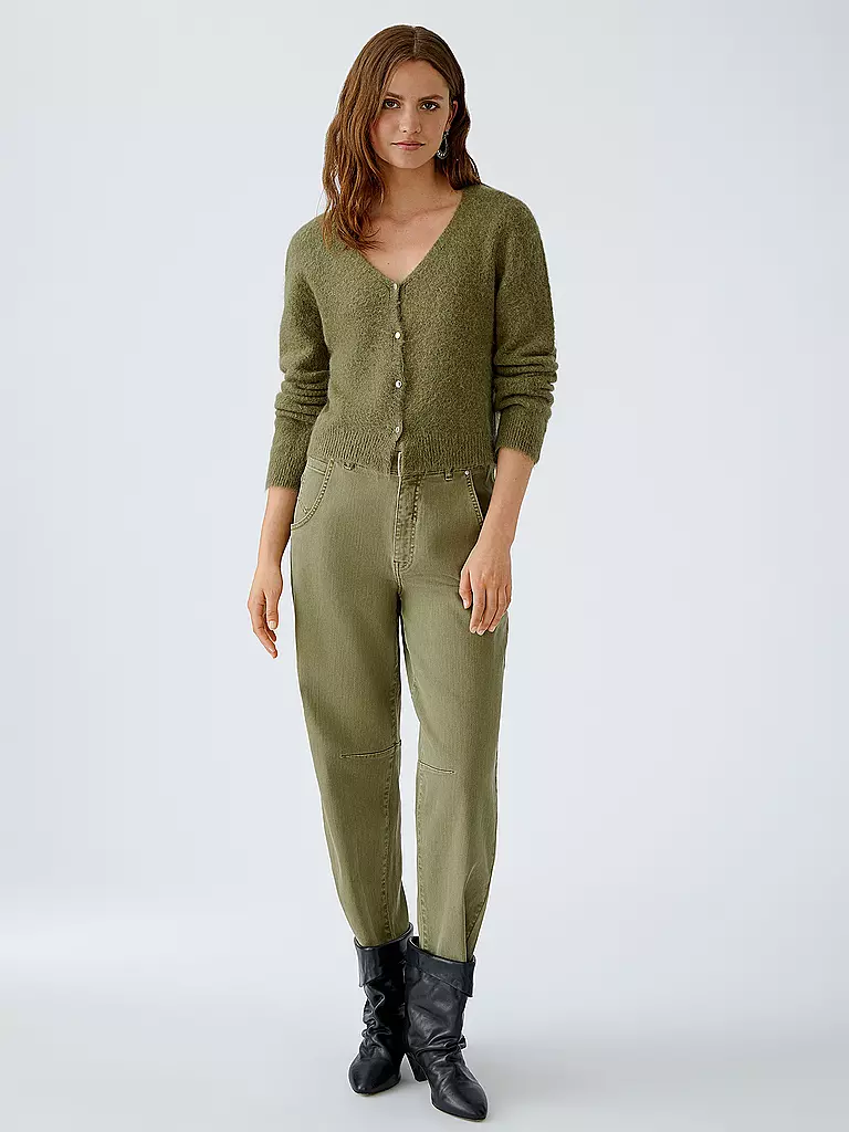 OUÍ | Cardigan  | olive