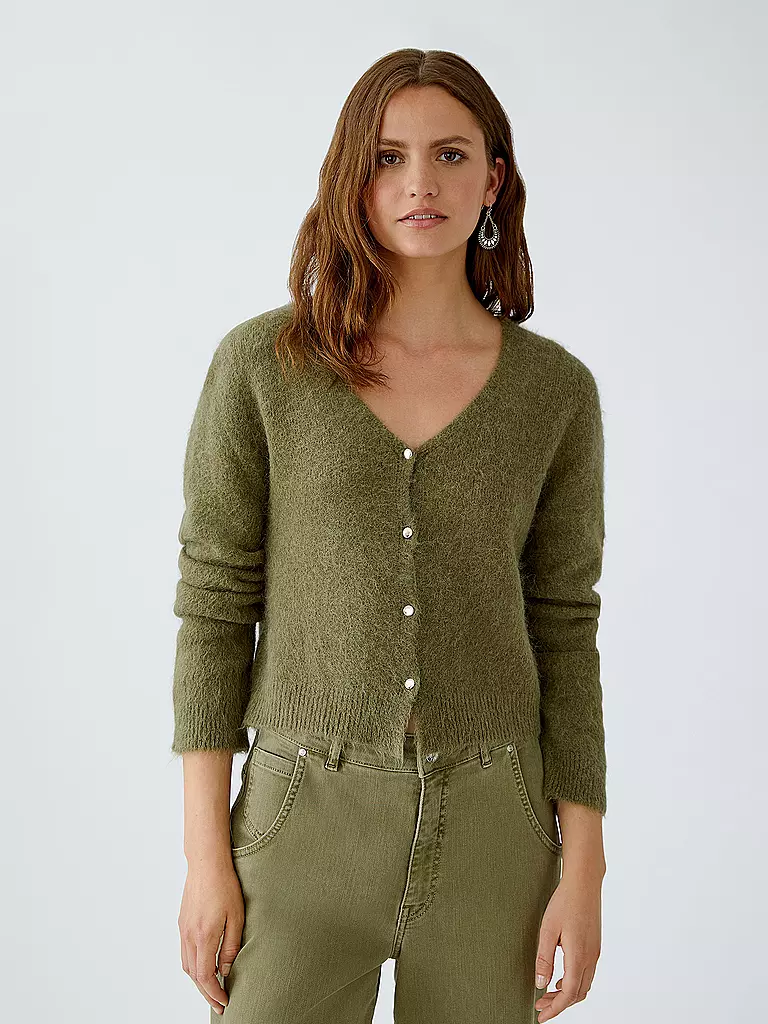 OUÍ | Cardigan  | olive