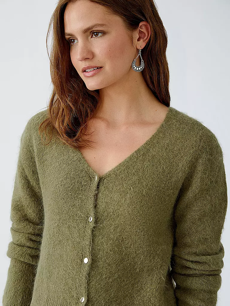 OUÍ | Cardigan  | olive