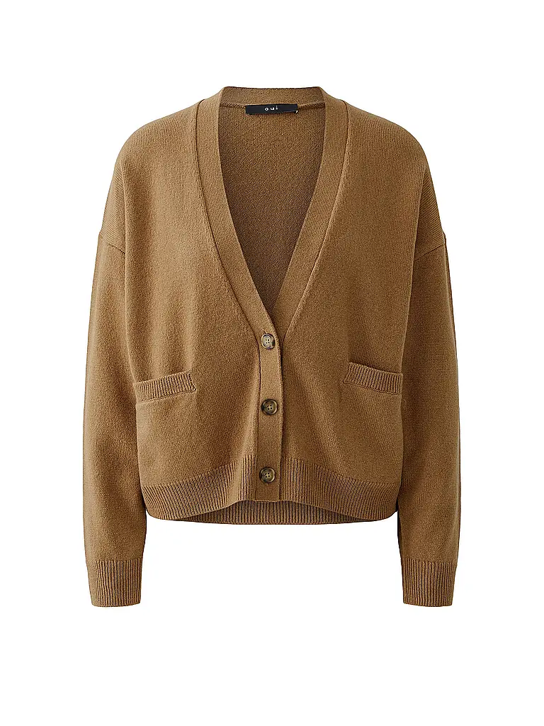 OUÍ | Cardigan | Camel