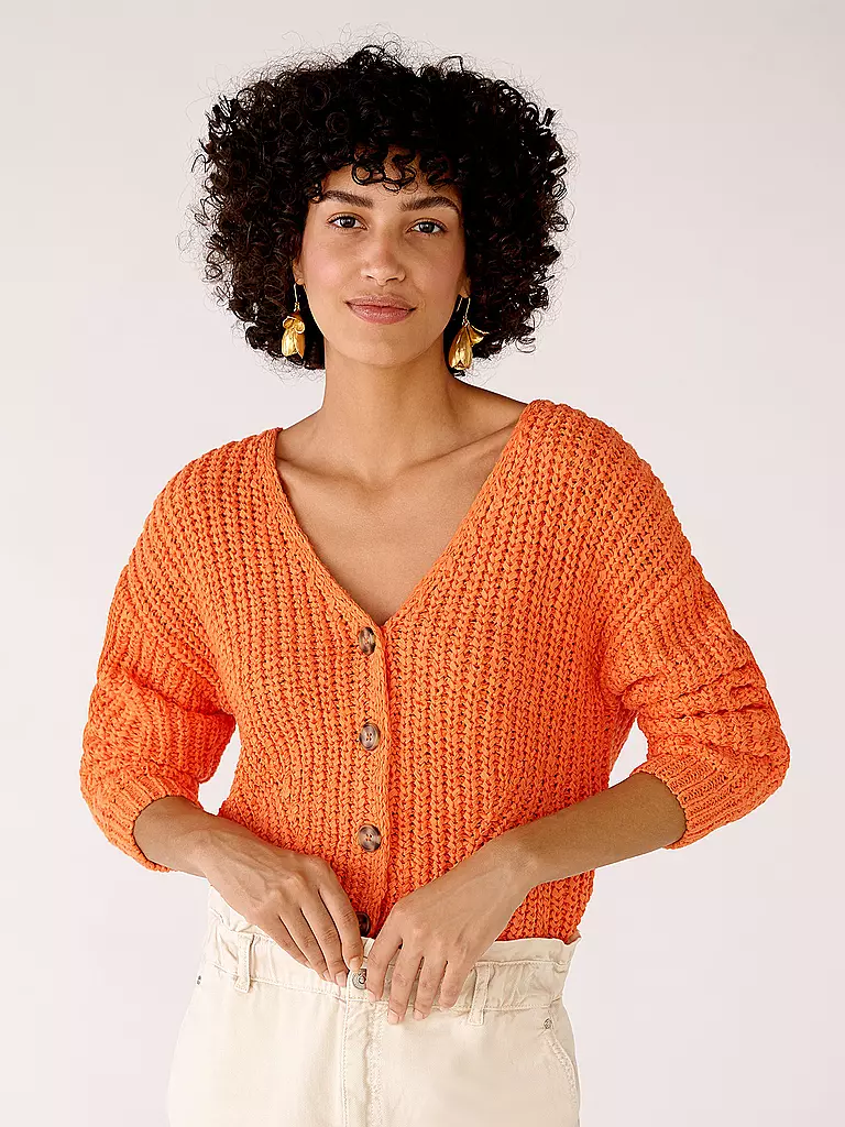 OUÍ | Cardigan | orange