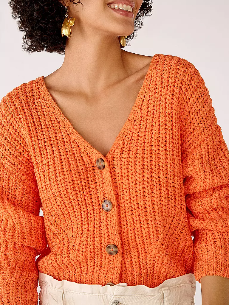 OUÍ | Cardigan | orange