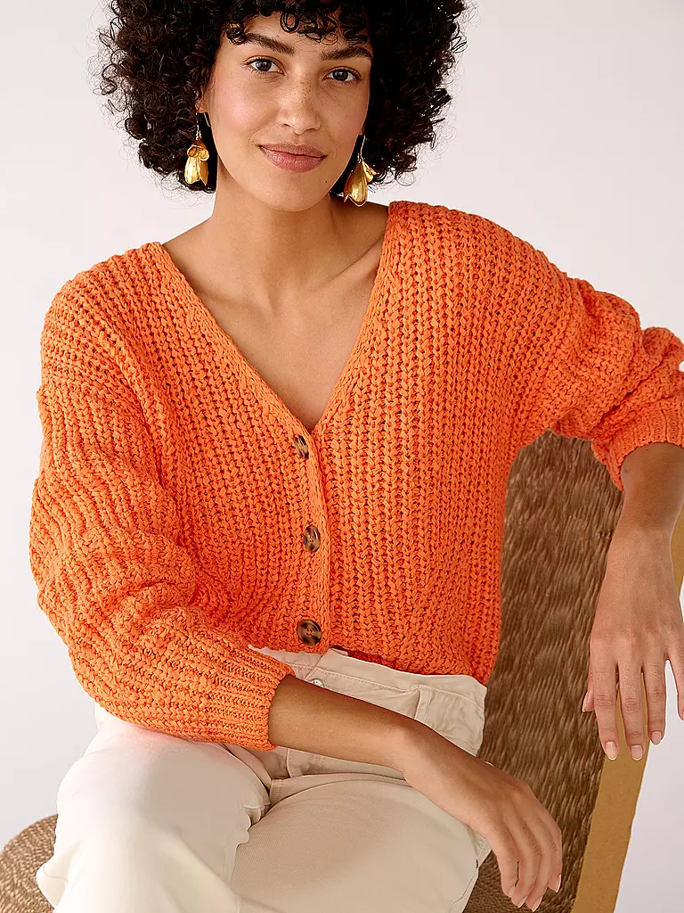 OUÍ | Cardigan | orange