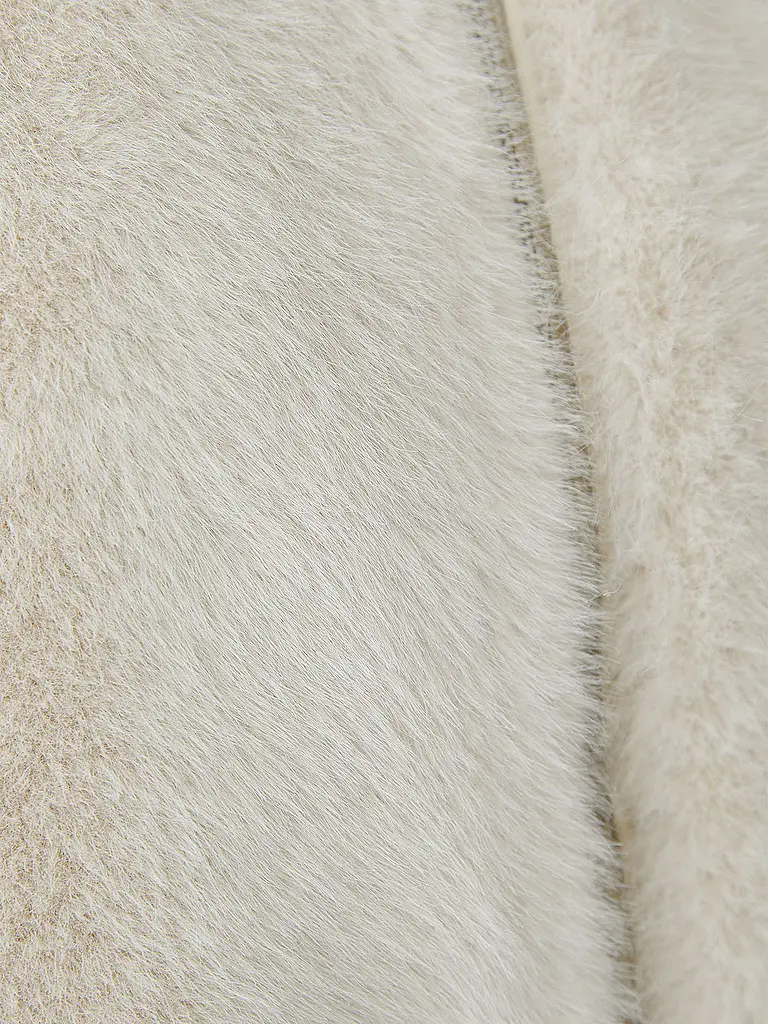 OUÍ | Gilet in Felloptik | beige