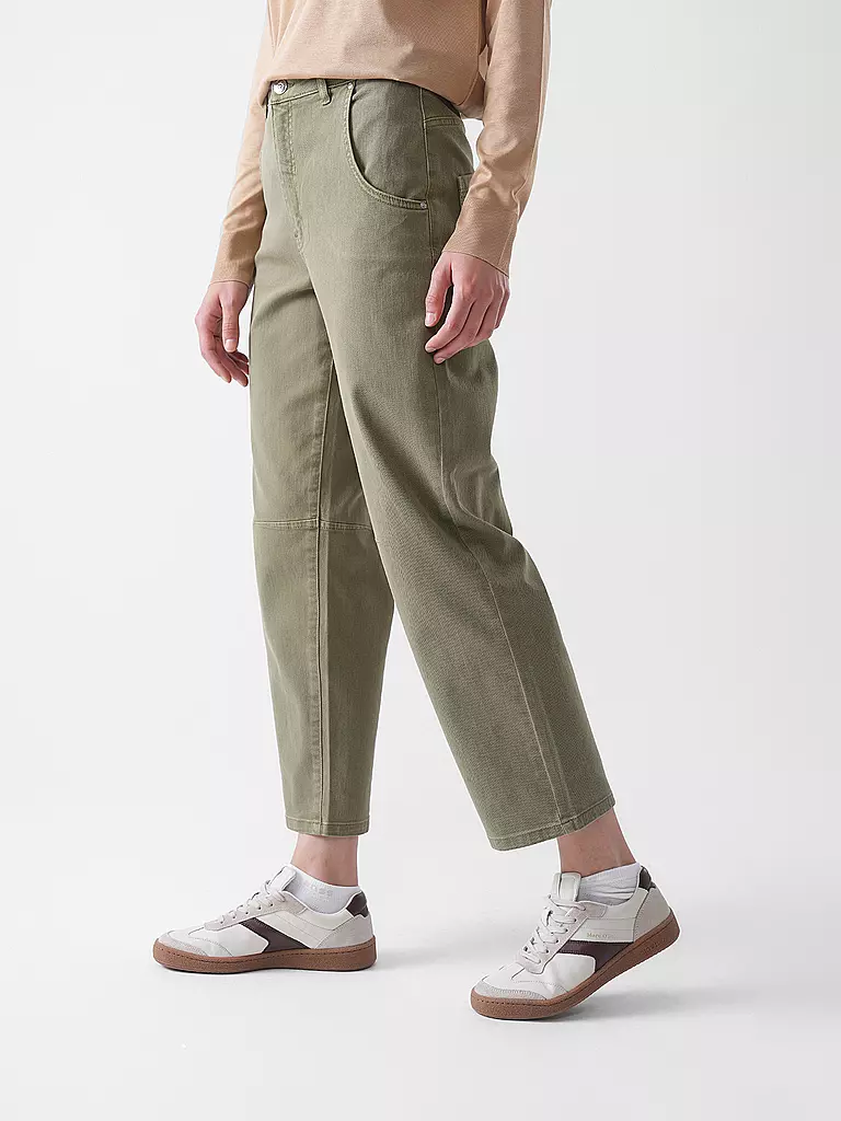 OUÍ | Jeans Balloon Fit THE BARREL | olive