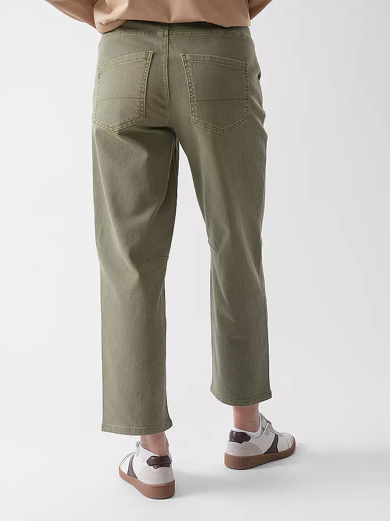 OUÍ | Jeans Balloon Fit THE BARREL | olive
