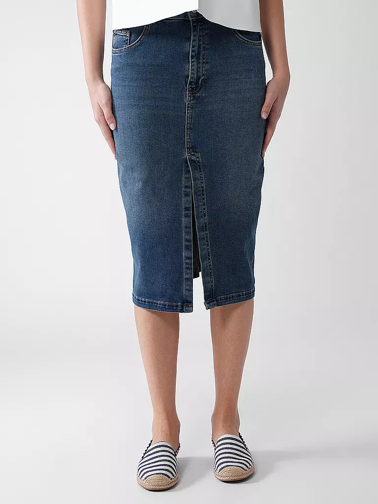 OUÍ | Jeansrock | dunkelblau