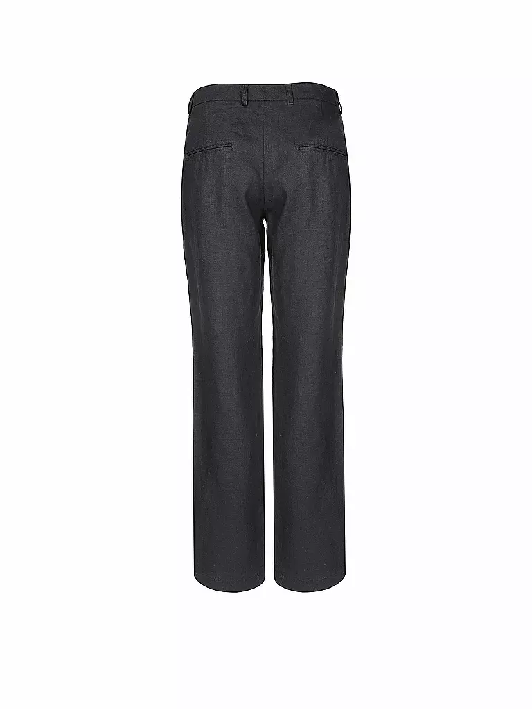 OUÍ | Leinenhose | blau