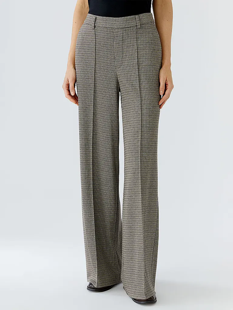 OUÍ | Marlenehose  | grau