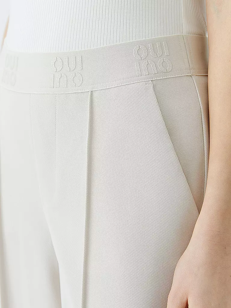 OUÍ | Marlenehose | creme